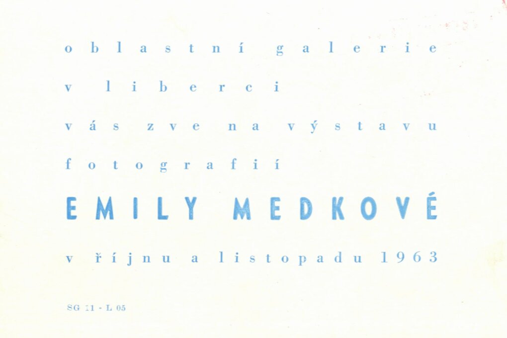 Emila Medková – fotografie 1949–1964